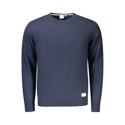 Pepe Jeans blue long-sleeved cotton T-shirt