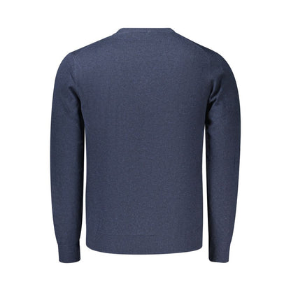 Pepe Jeans blue long-sleeved cotton T-shirt