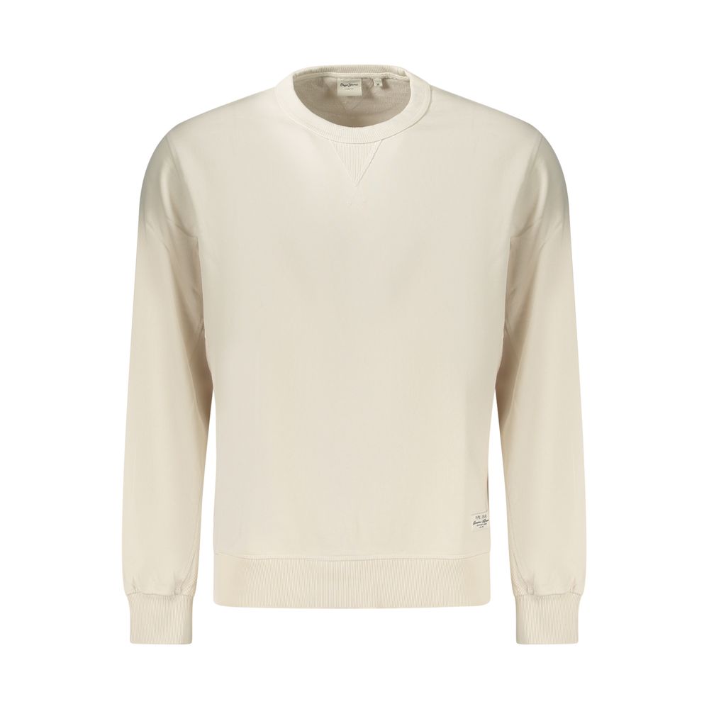 Pepe Jeans white cotton sweatshirt