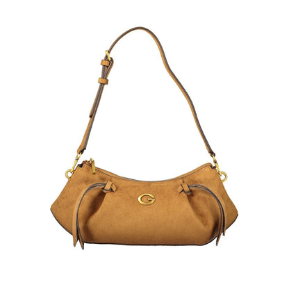 Brown Guess Jeans polyester bag