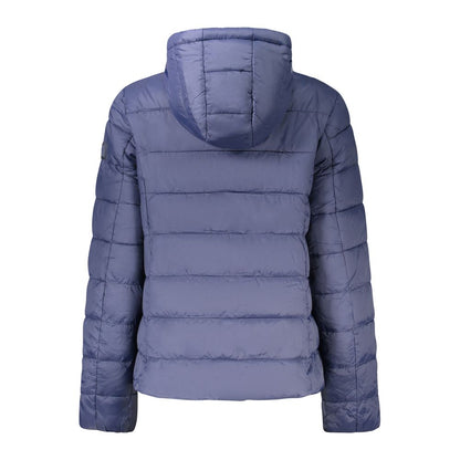 Pepe Jeans Lia blue hooded jacket in polyamide