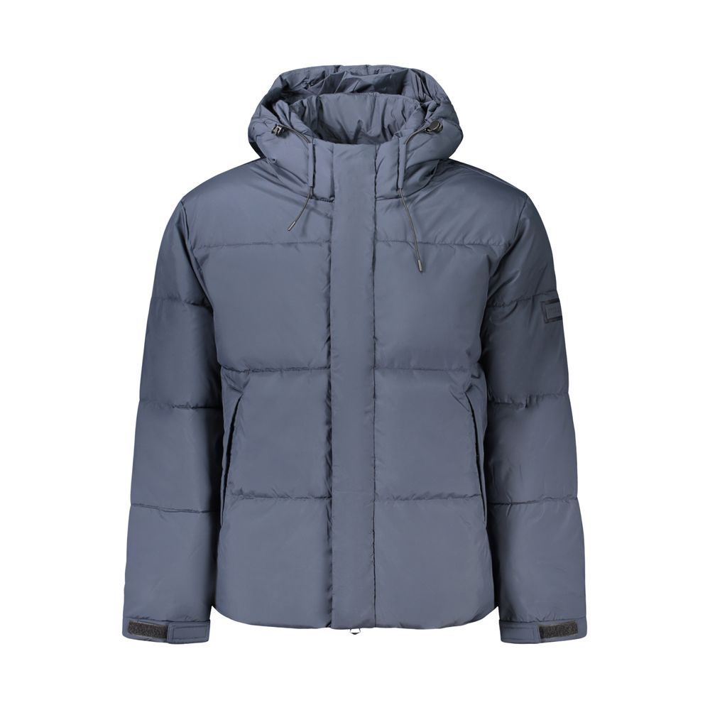 Blue Pepe Jeans puffer jacket in polyester