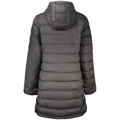 Pepe Jeans black nylon jacket for women