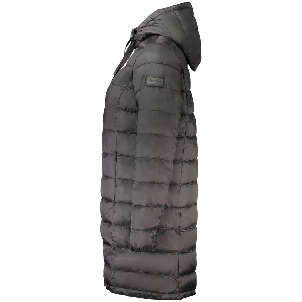 Pepe Jeans black nylon jacket for women