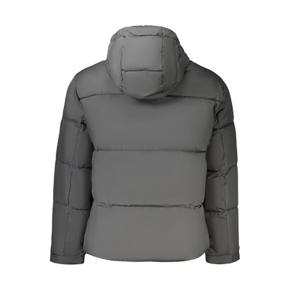 Pepe Jeans black polyester puffer jacket
