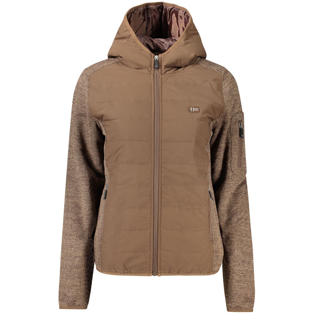 Brown Norway 1963 women's polyester jacket with hood