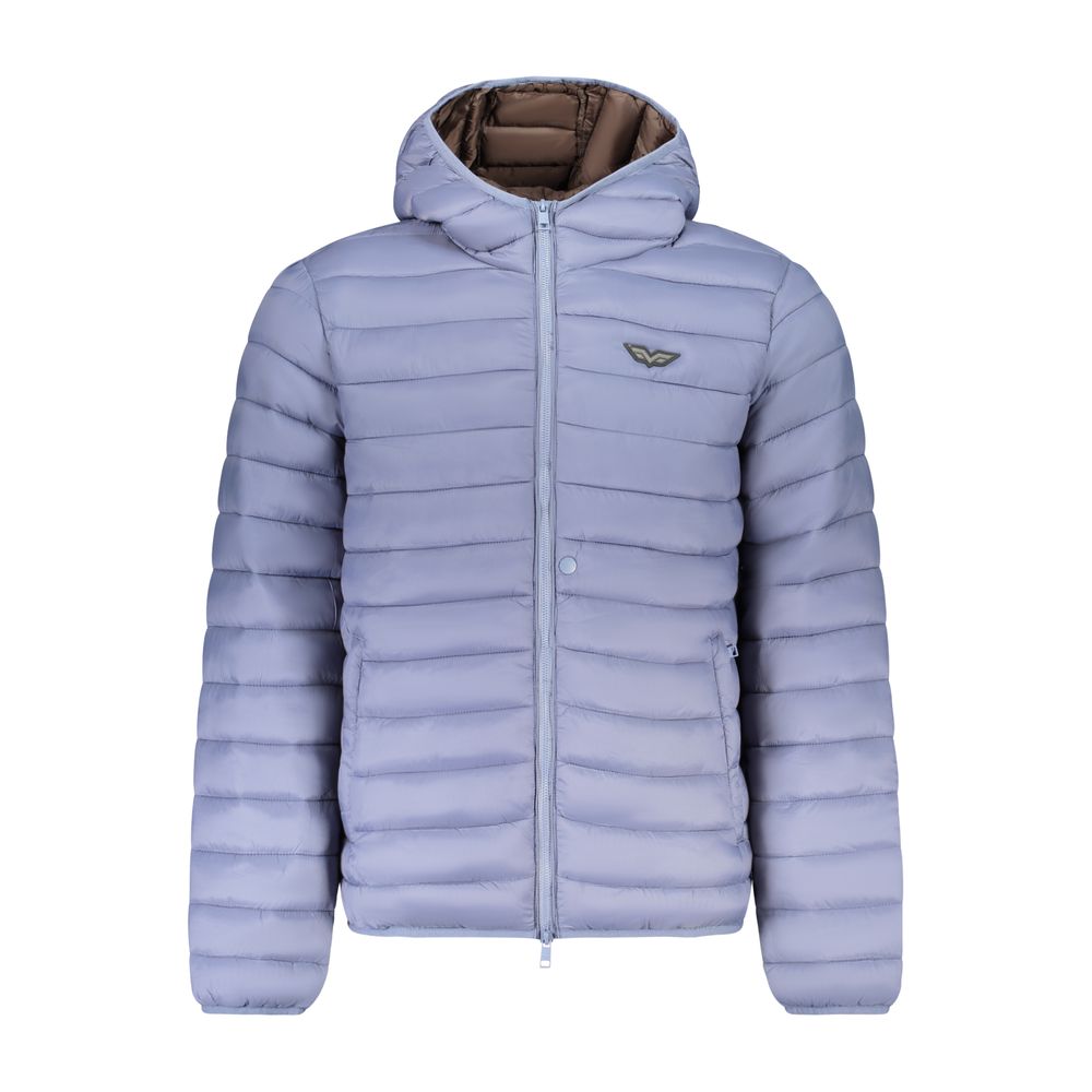 Armata Di Mare blue polyamide jacket for men