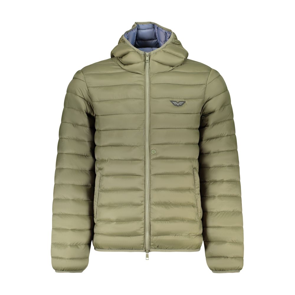 Armata Di Mare green polyamide jacket for men