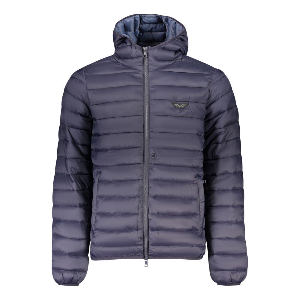 Blue Armata Di Mare full-length polyamide jacket