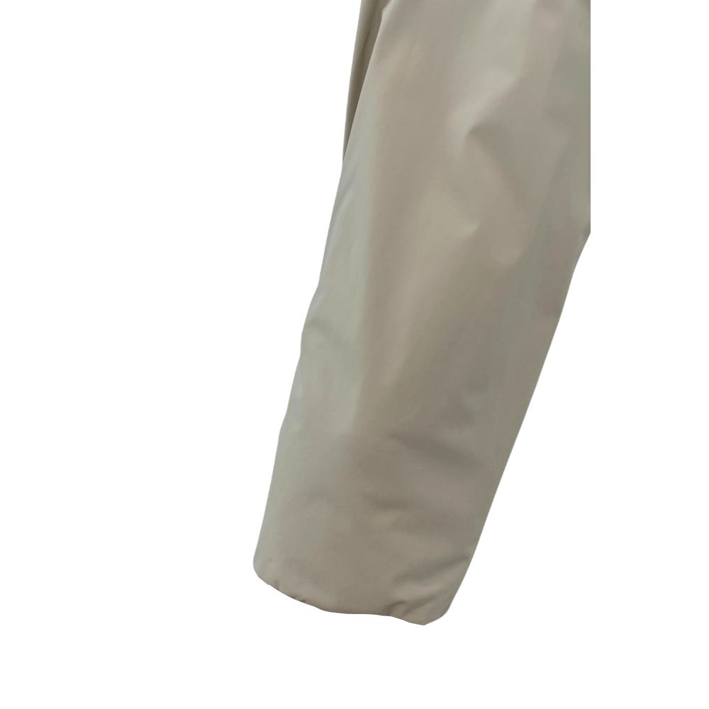 Baldinini Trend beige padded men's polyester jacket