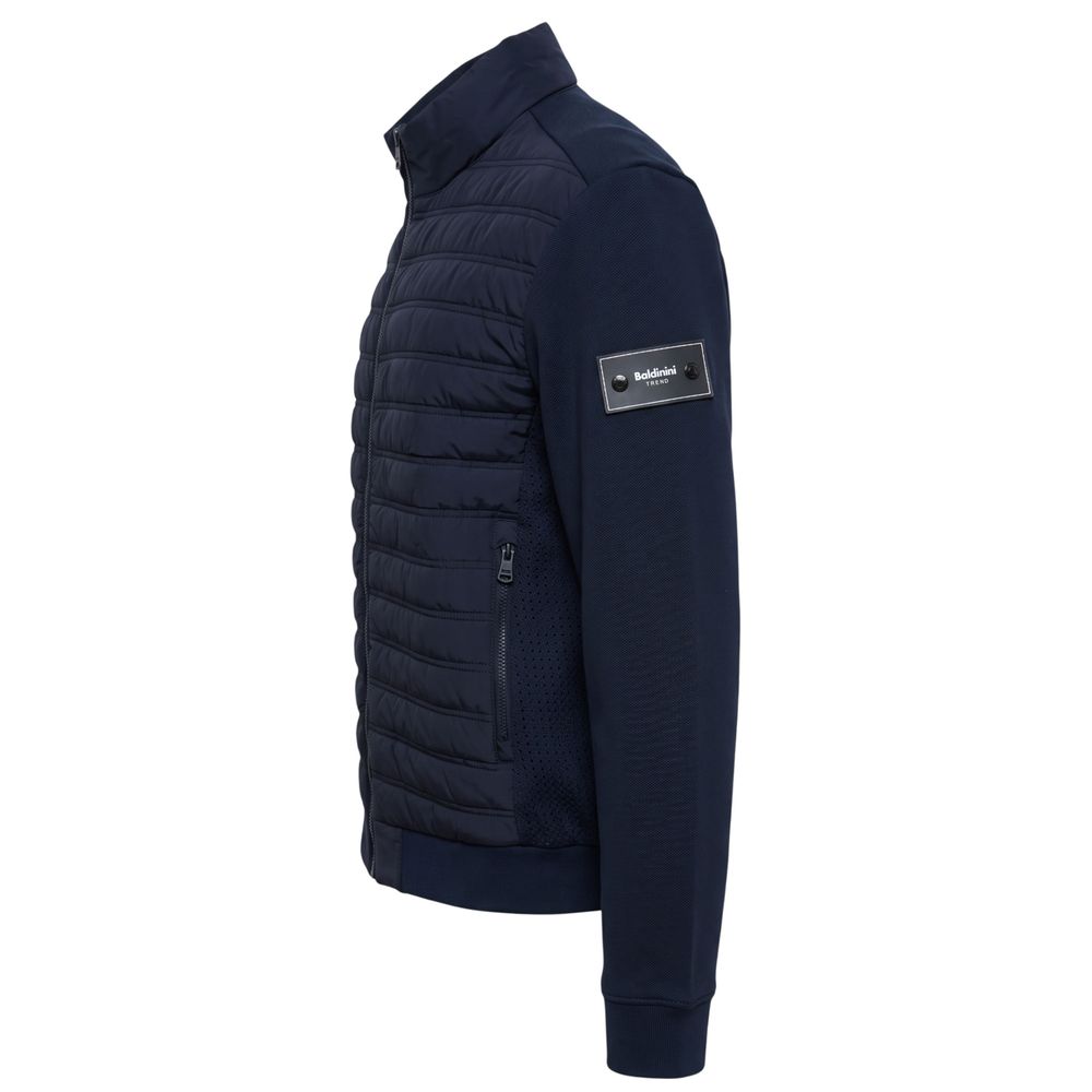 Blue Baldinini Trend polyester jacket for men