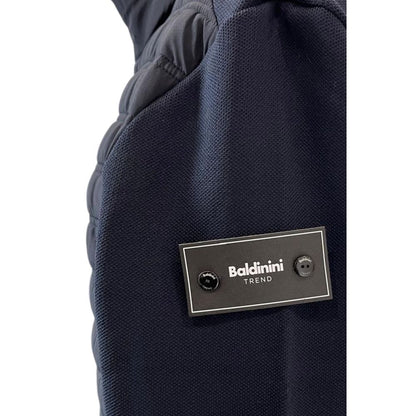 Blue Baldinini Trend polyester jacket for men