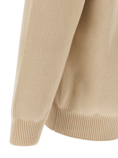 Golden Goose Beige Cotton Cardigan