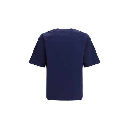 Blue C.P. Company mercerized cotton T-shirt