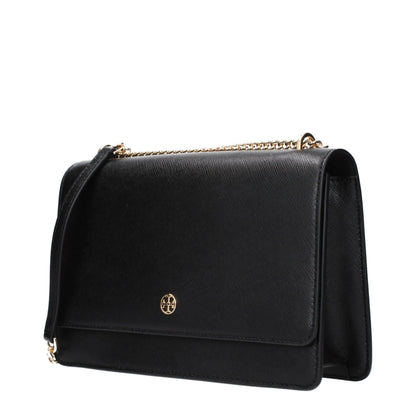 Tory Burch black leather crossbody bag