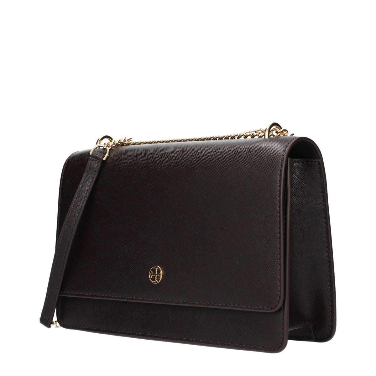 Tory Burch brown leather crossbody bag