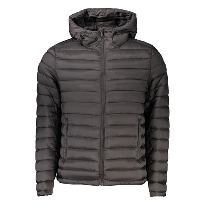 Black Cavalli Class men's polyamide jacket