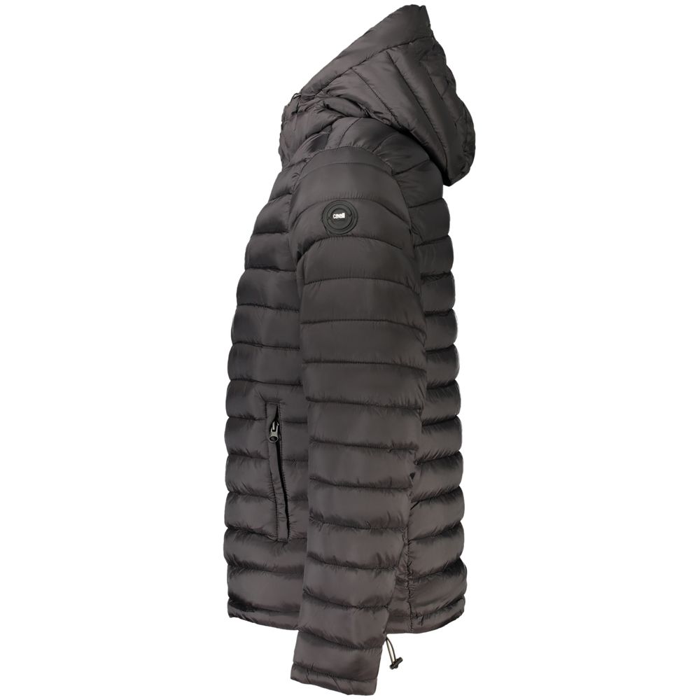 Black Cavalli Class men's polyamide jacket