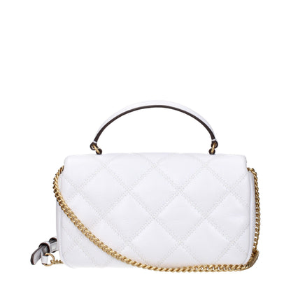Tory Burch white leather handbag