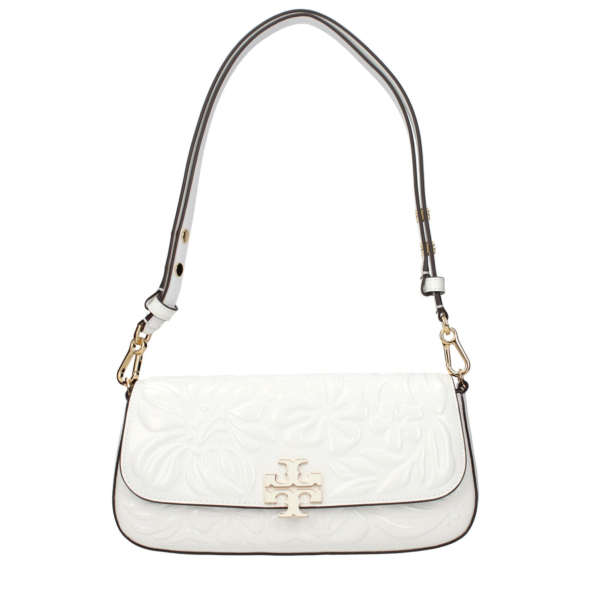 Tory Burch white leather handbag