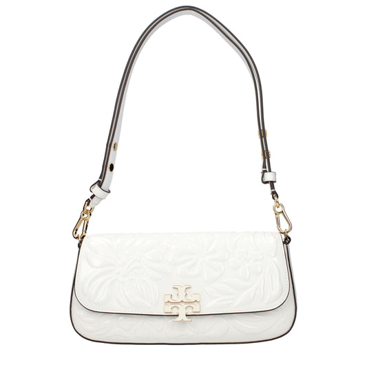 Tory Burch white leather handbag