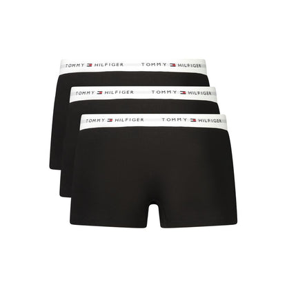 Black Tommy Hilfiger cotton boxer shorts, 3-pack