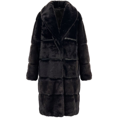 Baldinini Trend Black Polyester Women's Jacket