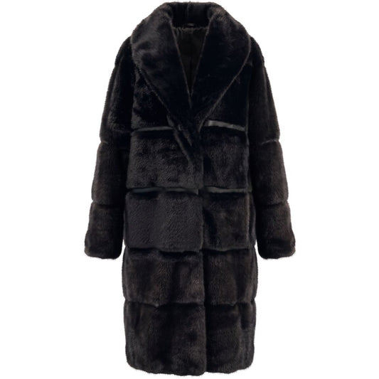 Baldinini Trend Black Polyester Women's Jacket