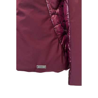 Baldinini Trend red nylon jacket for women