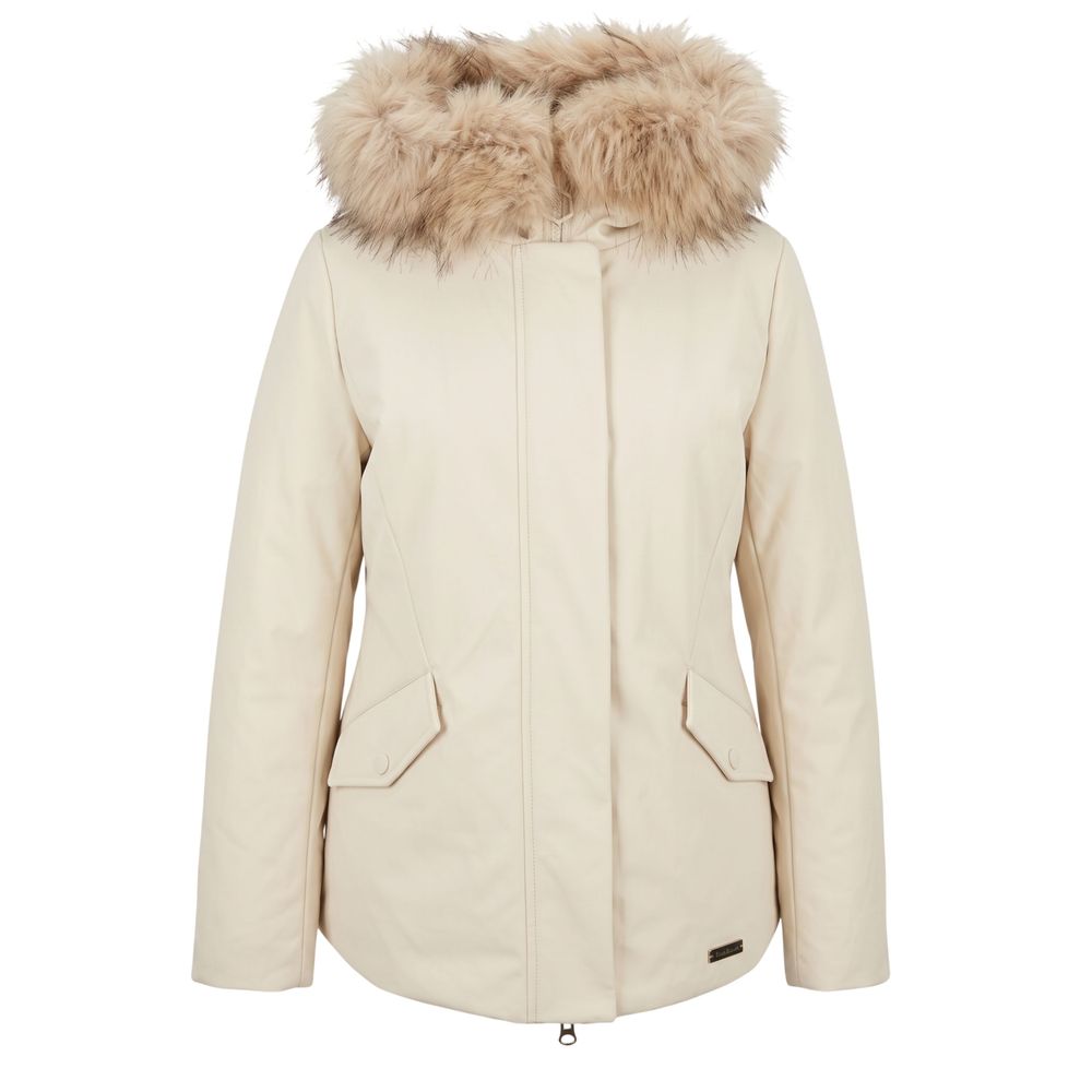 White Baldinini Trend nylon parka