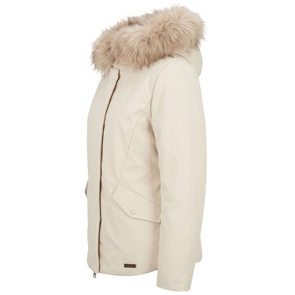 White Baldinini Trend nylon parka