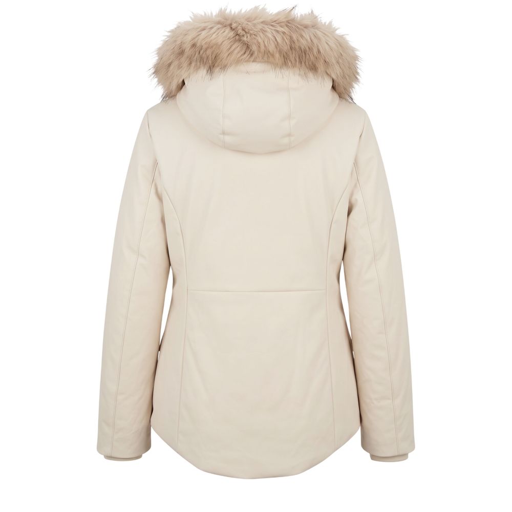White Baldinini Trend nylon parka