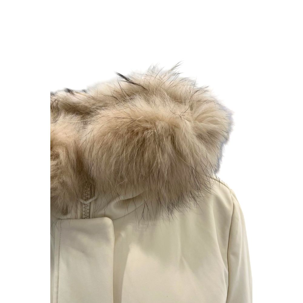 White Baldinini Trend nylon parka