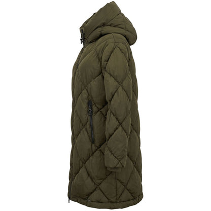 Baldinini Trend green polyester women's jacket