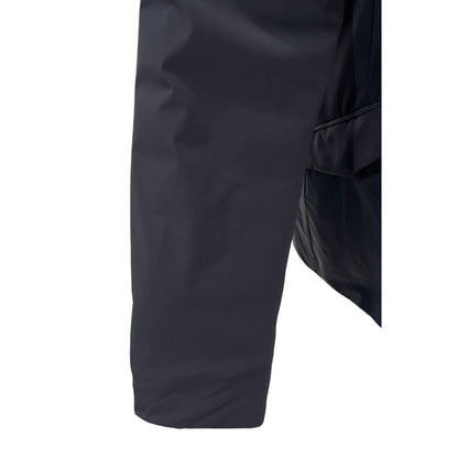 Baldinini Trend long blue nylon parka for women