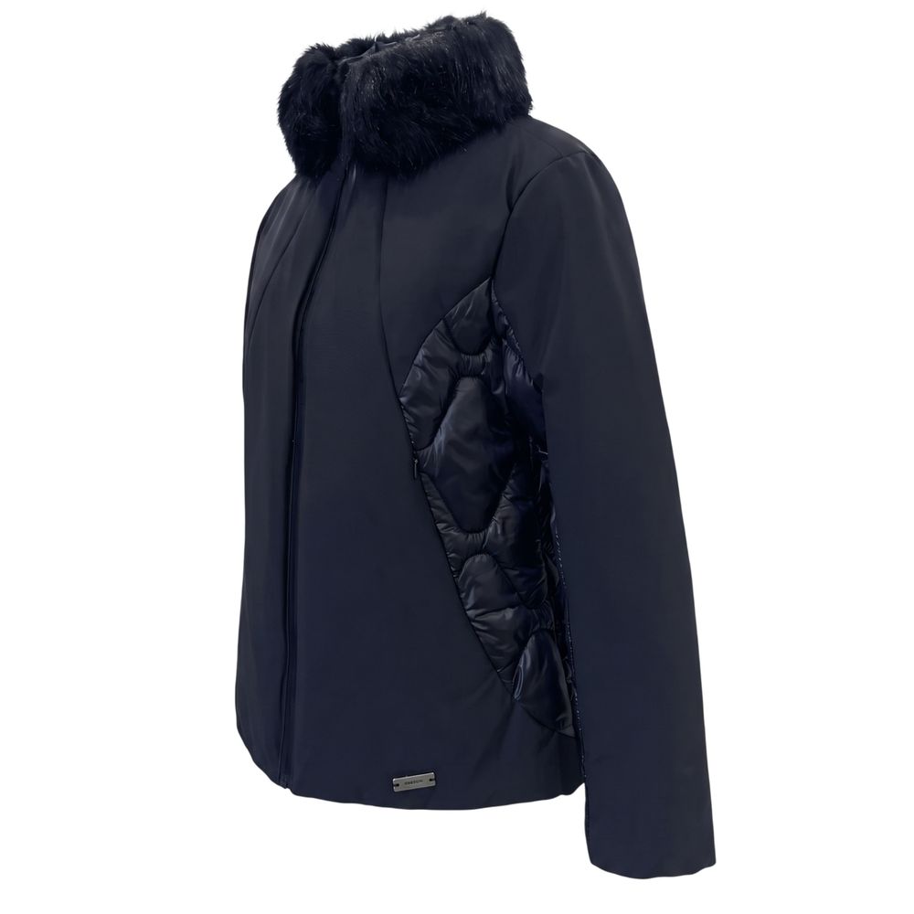 Blue Baldinini Trend nylon jacket for women