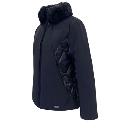 Blue Baldinini Trend nylon jacket for women