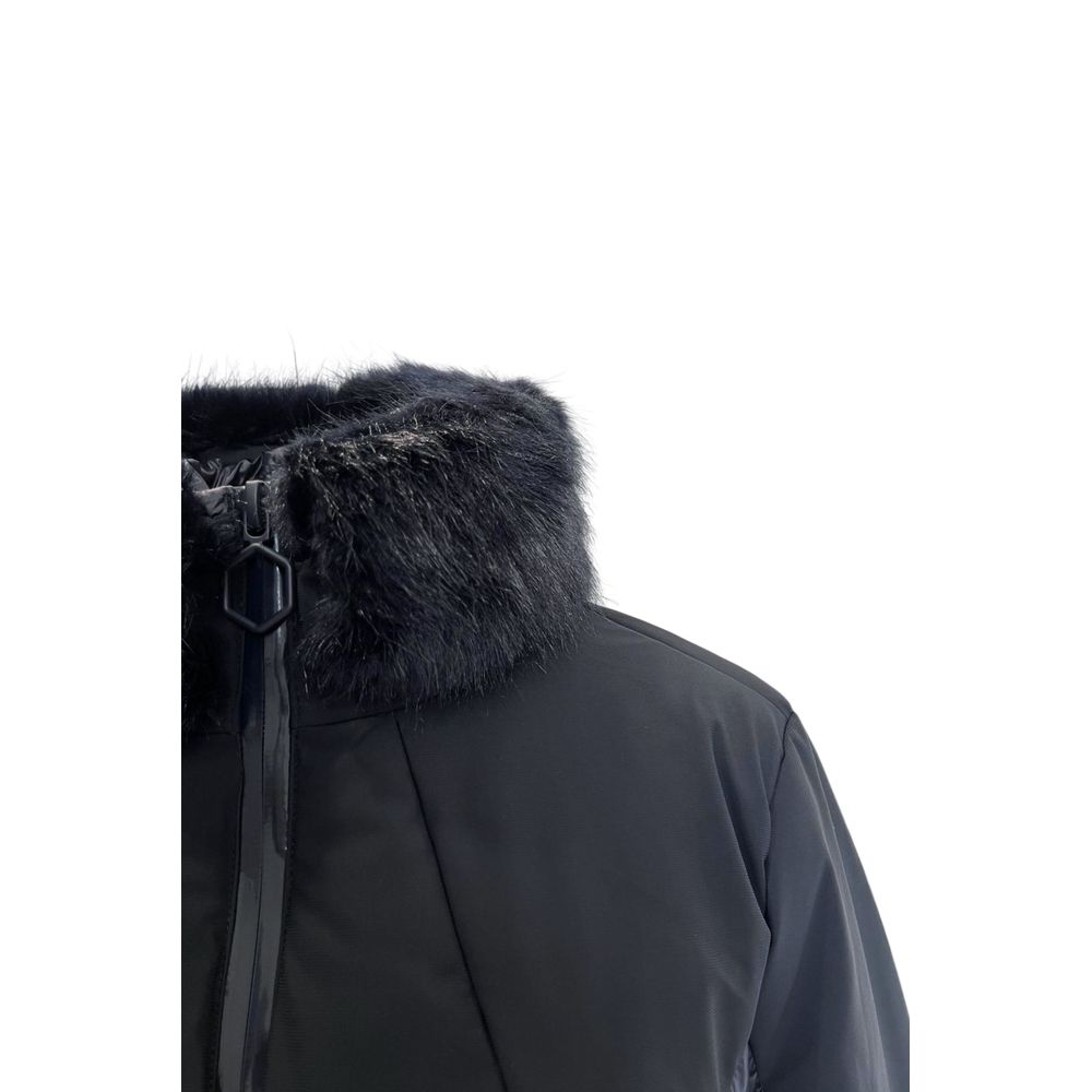 Blue Baldinini Trend nylon jacket for women