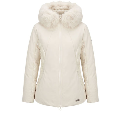 Baldinini Trend white nylon jacket
