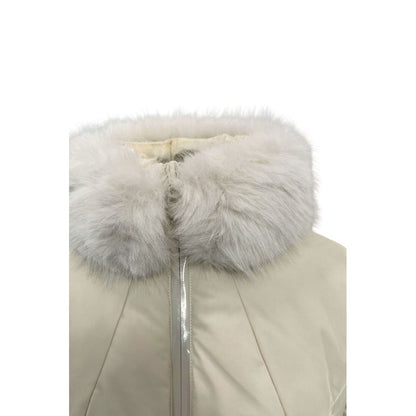Baldinini Trend white nylon jacket