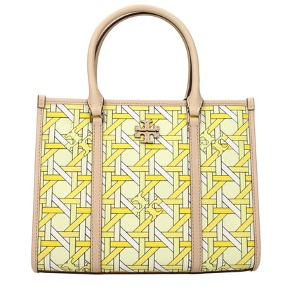 Tory Burch Yellow Fabric Handbag