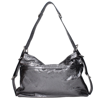 Givenchy Gray Leather Shoulder Bag