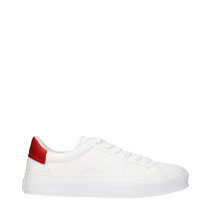 Givenchy white leather sneakers
