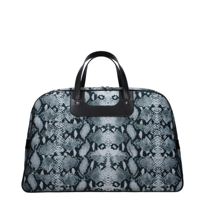 Roberto Cavalli Gray Fabric Luggage And Travel
