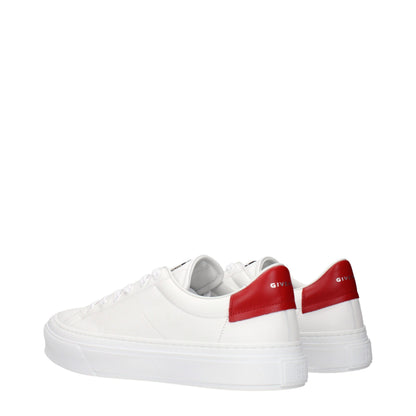 Givenchy white leather sneakers