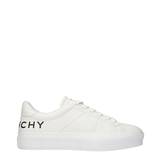 White Givenchy leather sneakers