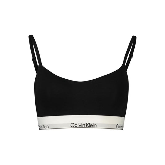 Calvin Klein black bralette in cotton, modal and elastane