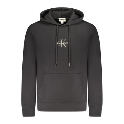 Black Calvin Klein cotton hoodie for men