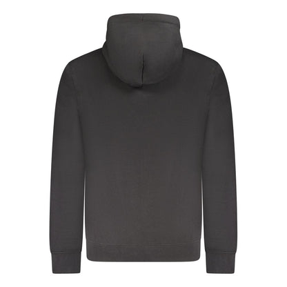 Black Calvin Klein cotton hoodie for men