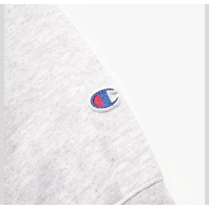 Champion White Cotton Sweatshirt